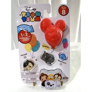 Disney Tsum Tsum Stack Series 8 Mowgli & Bagheera + Mystery Surprise